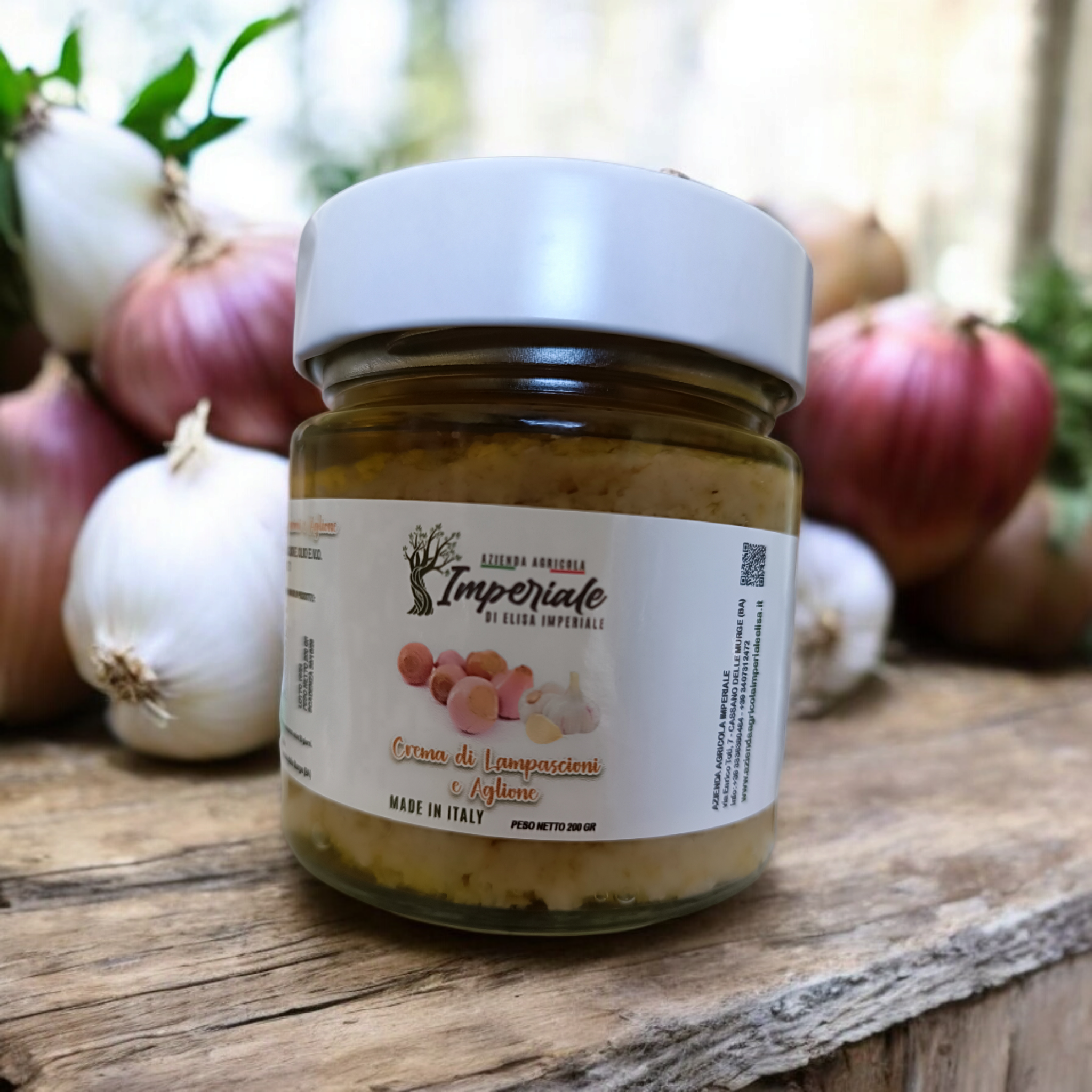 Crema di lampascioni e aglione 280gr